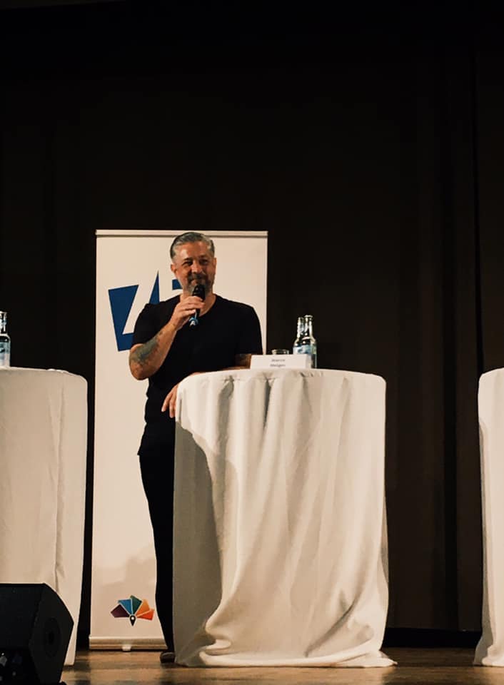 Podiumsdiskussion im Saal „Neue Zeit“