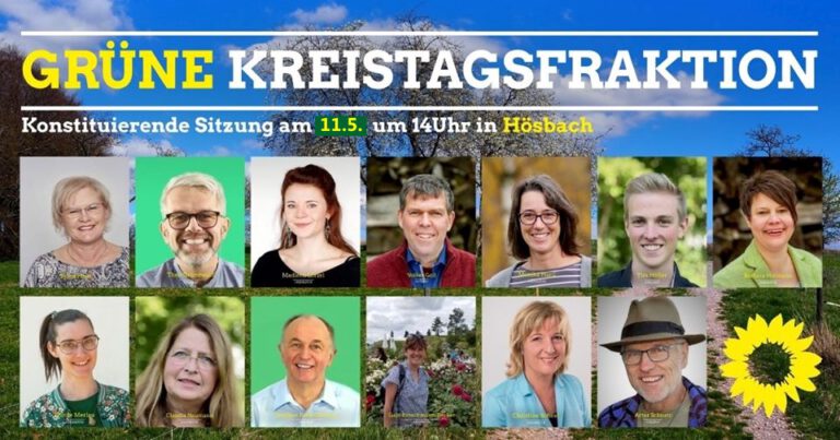 Die neue Grüne Kreistagsfraktion!