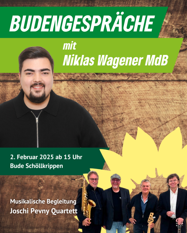 Auf ein Budengespräch mit Niklas Wagener