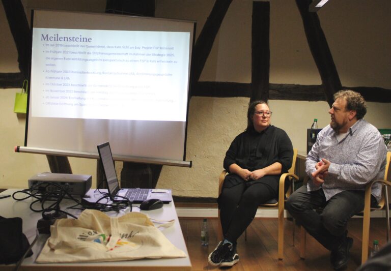 Gut besuchte Veranstaltung zum Thema Familienstützpunkt